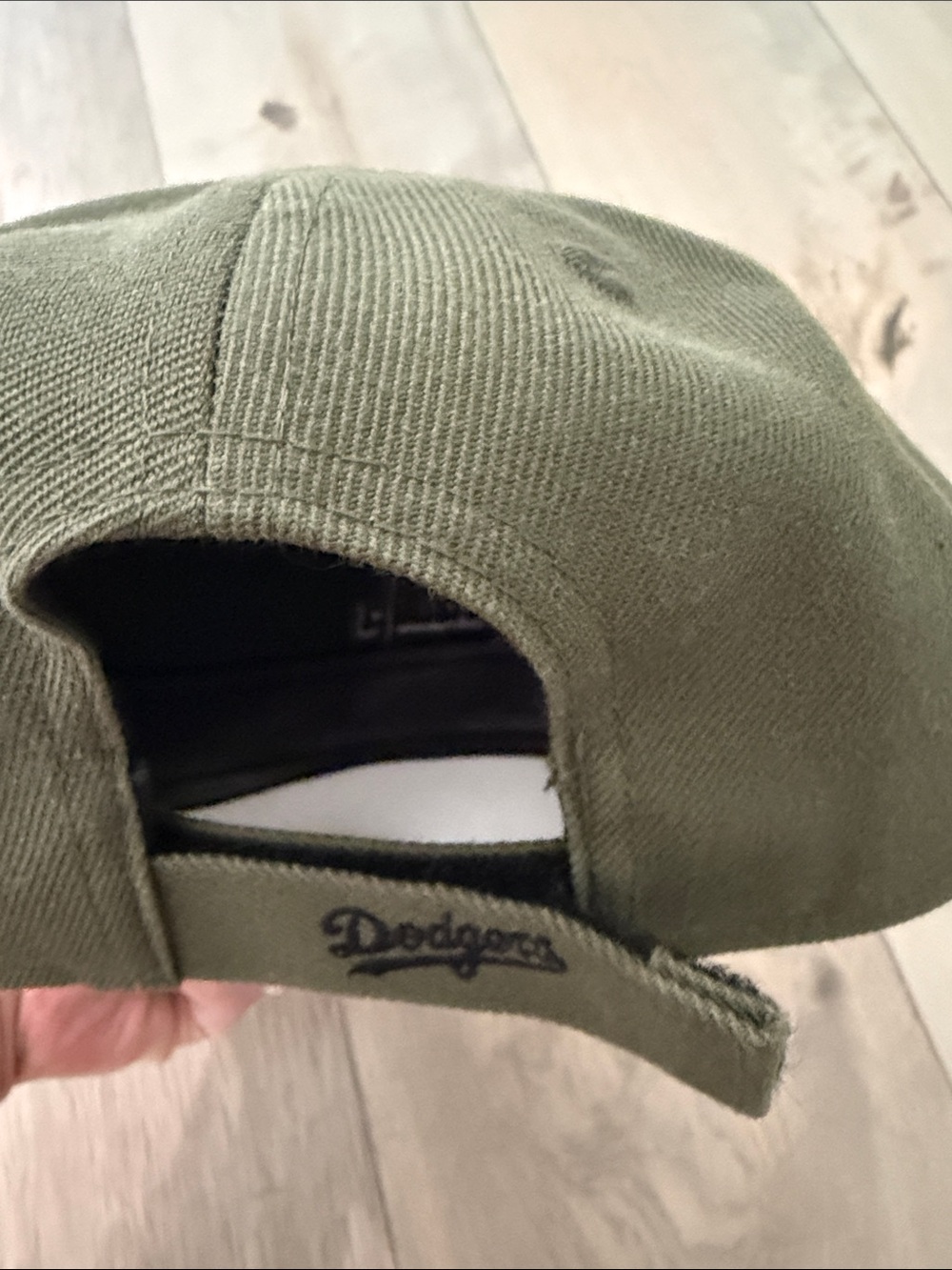 47 Brand LA Logo Olive Green Baseball Cap - Picture 3 of 5